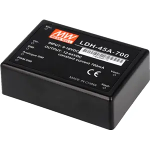 Conversor DC/DC de corrente constante (LED Driver) Step-Up 9…18Vdc -> 12…64Vdc 700mA