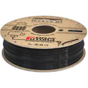 Rolo de filamento de impressão 3D PLA (alta precisão) 1.75mm - Preto [RAL9017] - 750g