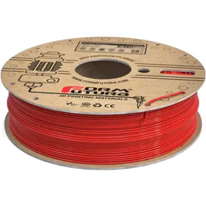 Rolo de filamento de impressão 3D PLA (alta precisão) 1.75mm - Vermelho [RAL3020] - 750g