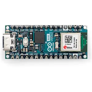 Microcontrolador Arduino Nano ESP32 com pinos soldados