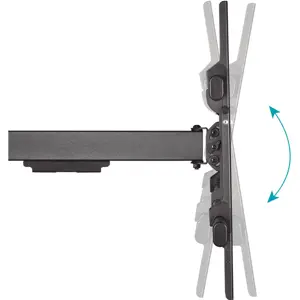 Suporte de parede ajustável c/ braço para LCD de 43'' a 80'' (109..203cm)