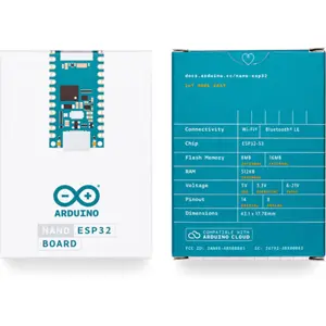 Microcontrolador Arduino Nano ESP32 sem pinos soldados