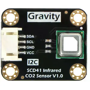 Módulo sensor de gás CO2 (400 - 5000 ppm) + temperatura e humidade