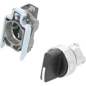 Interruptor selector rotativo da série Harmony XB4 Ø22mm - 2 posições (estáveis) - 1NO