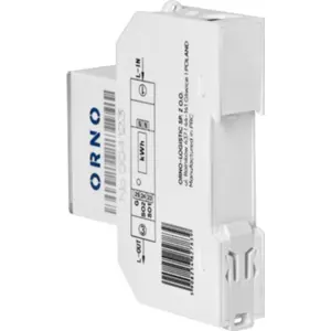 Medidor digital de consumo de energia monofásico (100A) para calha DIN
