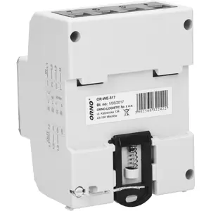 Medidor digital de consumo de energia multi-tarifa trifásico (80A) c/ RS485 para calha DIN