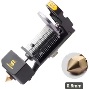 Hot End para módulo de extrusión doble con boquilla de 0,6mm