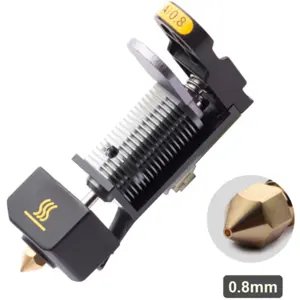 Hot End para módulo de doble extrusión con boquilla de 0.8mm