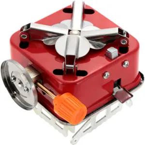 Mini fogão a gás para campismo 2.8KW (100g/h) - 160x160x100m