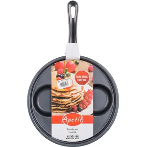 Sartén antiadherente para 4 tortitas Ø24cm