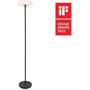 Candeeiro de pie alto solar 5,1W 3000K recargable - IP54