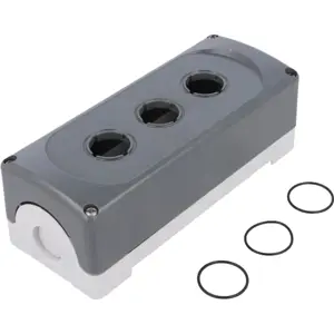 Caixa botoneira para 3 atuadores Ø22mm - ABB 1SFA611813R1000