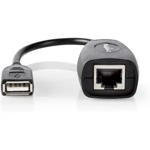 Extensão USB1.1 ativo via cabo UTP CAT5e/6 até 50m