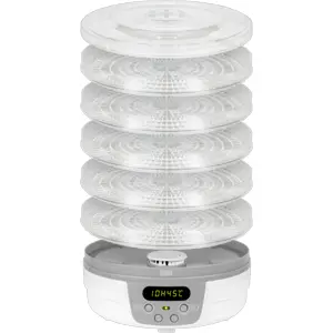 Deshidratador de alimentos digital 250 W (5 bandejas) Ø320mm