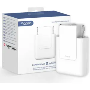 Controlador inteligente Zigbee 3.0 para abertura/fecho de cortinas em varões (ilhós ou argolas)