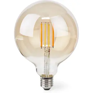 Lâmpada tipo filamento LED Smart WiFi E27 G125 18000-3000K 7W 806lm (compatível c/ Tuya) SmartLife