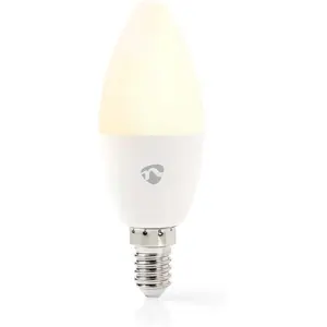 Lâmpada LED Smart WiFi E14 RGB+W (2700-6500K) 4.9W 470lm (compatível c/ Tuya) SmartLife