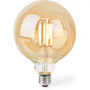 Lâmpada tipo filamento LED Smart WiFi E27 G125 18000-3000K 7W 806lm (compatível c/ Tuya) SmartLife