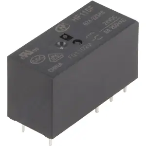 Relé 24VDC 8A DPDT (8 pines)
