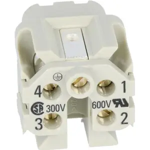 Ficha hembra HDC Han A 5 pinos 4+PE (size 3A)