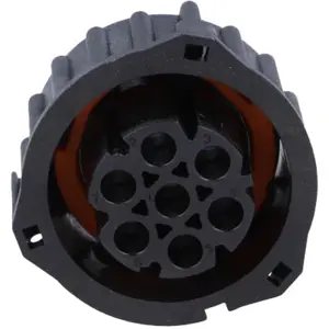 Ficha circular 7 pinos fêmea 1.5mm System