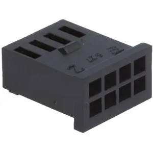Ficha Raster 2.54mm AMPMODU MOD II 8 pines hembra
