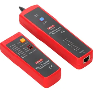 Localizador/Testador de cabos de rede (RJ45/RJ11) c/ gerador de tons
