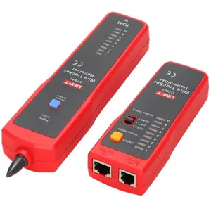 Localizador/Testador de cabos de rede (RJ45/RJ11) c/ gerador de tons