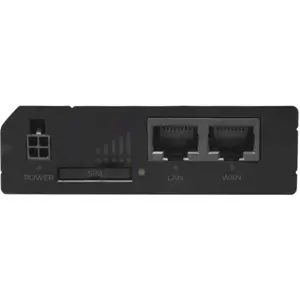 Router industrial 4G LTE Cat4 Wi-Fi PoE com 2x RJ45, RMS e I/O digital