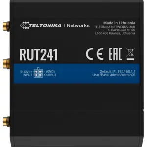 Router industrial 4G LTE Cat4 Wi-Fi PoE com 2x RJ45, RMS e I/O digital