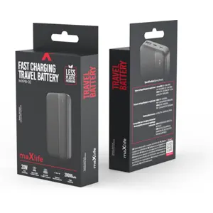 Powerbank 20.000mAh 20W PD+QC3.0 (USB-C + USB)
