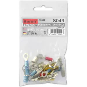 Kit de 50 terminais variados