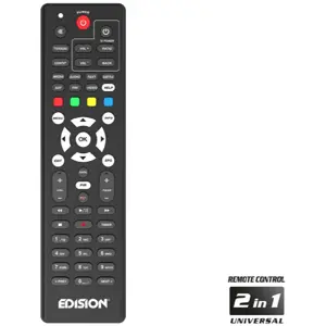 Receptor digital Terreste TDT + Cabo (DVB-T2 + DVB-C) FullHD H.265 (Scart + HDMI)
