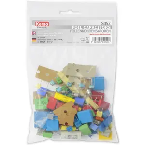 Kit de 100 condensadores de poliéster