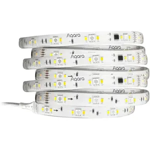 Fita de LEDs RGB+CCT+IC inteligente Zigbee 5W/m com controlador [T1] - 2.0m