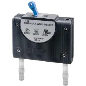 Disjuntor Hidráulico-Magnético 125A 240Vac serie 8345 -  ETA - 8345 F01A-U0T1-282013-125A