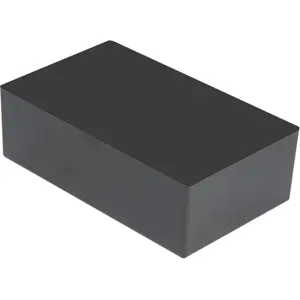 Caixa plástica 195x110x63mm - preto
