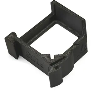 Suporte de calha DIN para Shelly Plus / Gen3 e Z-Wave [Flame Retardant] - preto - 90º
