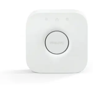 Conjunto de 3 lâmpadas inteligentes E27 Hue white 1100 + Hue Bridge + comando