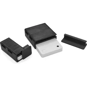 Caixa para sensor Shelly BLU Door/window para exterior IP44 (fixação c/ braçadeiras) - preto