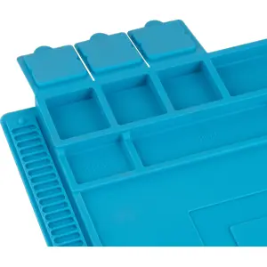 Tapete em silicone anti-estático para soldaduras 450x300mm