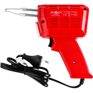 Pistola de soldar tipo pistola 230V 100W c/ maleta