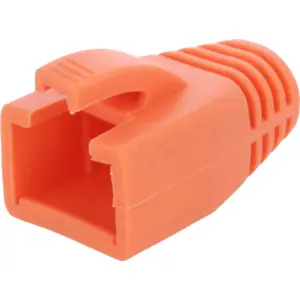 Capa para ficha RJ45 - laranja
