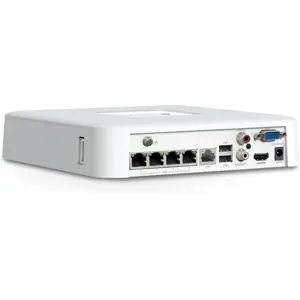 Gravador de Vídeo NVR c/ PoE p/ câmaras IP - 4 canais