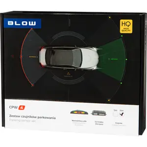 Sensores de estacionamento para automóvel (Ø22mm) - preto