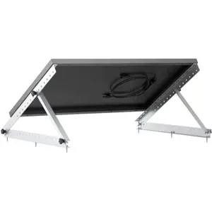 Suporte de painel solar com inclinação ajustável - 28'' (710mm)
