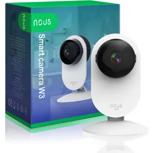Câmara IP (Wi-Fi) 1080p 3.6mm IR 5m - p/ interior (compatível c/ Tuya)