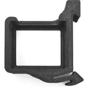 Suporte de calha DIN para Shelly Mini [Flame Retardant] - preto