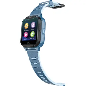 Smartwatch 4G c/ GPS de segurança para crianças + WiFi + câmera - azul