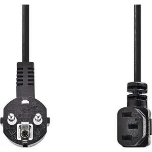 Cable de alimentación Schuko - IEC C13 (3 pines) hembra 90º - 5.0 m